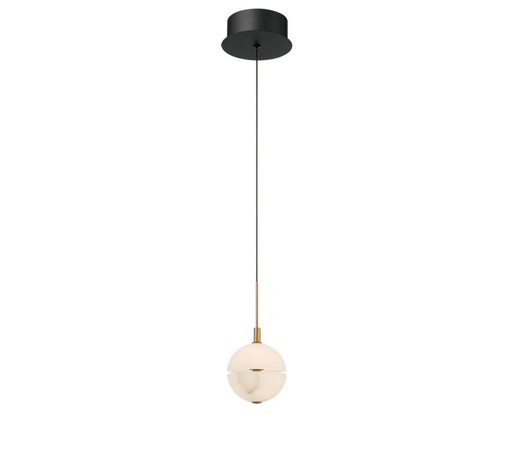 Lib & Co. Canada - LED Pendant - Corfu - Black- Union Lighting Luminaires Decor