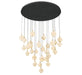 Lib & Co. Canada - LED Chandelier - Corfu - Black- Union Lighting Luminaires Decor