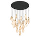 Lib & Co. Canada - LED Chandelier - Kosmos - Black- Union Lighting Luminaires Decor
