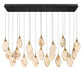 Lib & Co. Canada - LED Chandelier - Kosmos - Black- Union Lighting Luminaires Decor