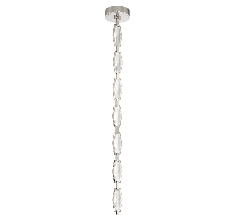 Lib & Co. Canada - LED Chandelier - Rimini - Polished nickel- Union Lighting Luminaires Decor