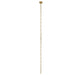 Lib & Co. Canada - LED Chandelier - Rimini - Aged brass- Union Lighting Luminaires Decor