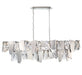 Lib & Co. Canada - 14 Light Linear Chandelier - Castellana - Chrome- Union Lighting Luminaires Decor