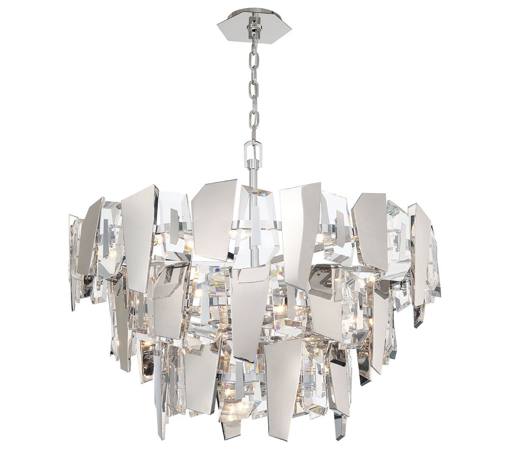 Lib & Co. Canada - 24 Light Chandelier - Castellana - Chrome- Union Lighting Luminaires Decor