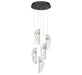 Lib & Co. Canada - LED Chandelier - Sorrento - Black- Union Lighting Luminaires Decor