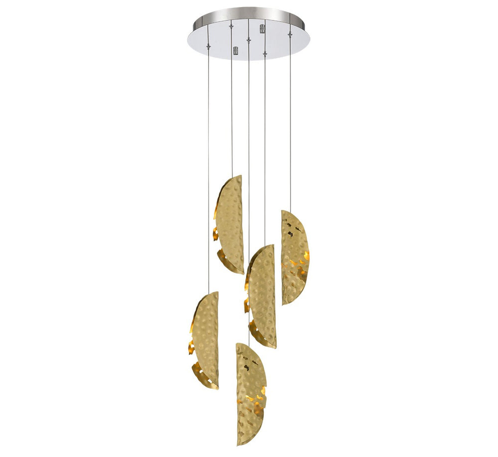 Lib & Co. Canada - LED Chandelier - Sorrento - Chrome- Union Lighting Luminaires Decor