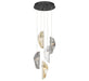 Lib & Co. Canada - LED Chandelier - Sorrento - Black- Union Lighting Luminaires Decor
