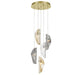 Lib & Co. Canada - LED Chandelier - Sorrento - Gold- Union Lighting Luminaires Decor