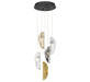 Lib & Co. Canada - LED Chandelier - Sorrento - Black- Union Lighting Luminaires Decor
