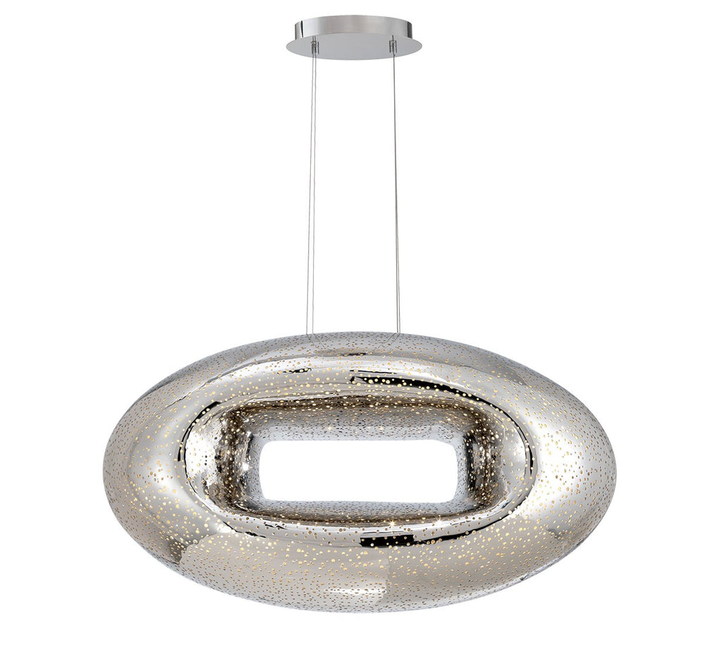 Lib & Co. Canada - LED Chandelier - Paros - Stainless steel- Union Lighting Luminaires Decor