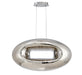 Lib & Co. Canada - LED Chandelier - Paros - Stainless steel- Union Lighting Luminaires Decor