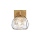 Lib & Co. Canada - LED Wall Mount - Camerino - Painted antique brass- Union Lighting Luminaires Decor