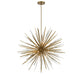 Lib & Co. Canada - 14 Light Chandelier - Pragma - Soft brass- Union Lighting Luminaires Decor