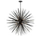 Lib & Co. Canada - 18 Light Chandelier - Pragma - Metallic black- Union Lighting Luminaires Decor