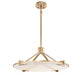 Lib & Co. Canada - LED Chandelier - Raffinato - Brushed gold- Union Lighting Luminaires Decor