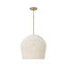 Capital Lighting - One Light Pendant - Natalia - Aged Brass- Union Lighting Luminaires Decor