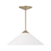 Capital Lighting - One Light Pendant - Gatsby - Matte Brass- Union Lighting Luminaires Decor