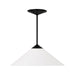 Capital Lighting - One Light Pendant - Gatsby - Matte Black- Union Lighting Luminaires Decor
