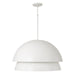 Capital Lighting - One Light Pendant - Jensen - Matte White- Union Lighting Luminaires Decor