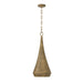Capital Lighting - One Light Pendant - Savari - Artisan Gold- Union Lighting Luminaires Decor