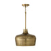 Capital Lighting - One Light Pendant - Myriah - Tibetan Hammered Brass- Union Lighting Luminaires Decor