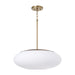 Capital Lighting - One Light Pendant - Soren - Aged Brass- Union Lighting Luminaires Decor