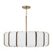 Capital Lighting - LED Pendant - Marcell - Aged Brass- Union Lighting Luminaires Decor
