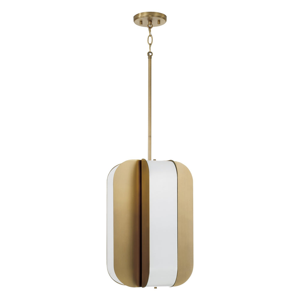 Capital Lighting - LED Pendant - Marcell - Aged Brass- Union Lighting Luminaires Decor