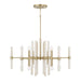 Capital Lighting - 12 Light Chandelier - Marlow - Matte Brass- Union Lighting Luminaires Decor