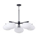Capital Lighting - Six Light Chandelier - Soren - Matte Black- Union Lighting Luminaires Decor