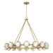 Capital Lighting - 16 Light Chandelier - Flora - Buffed Gold- Union Lighting Luminaires Decor