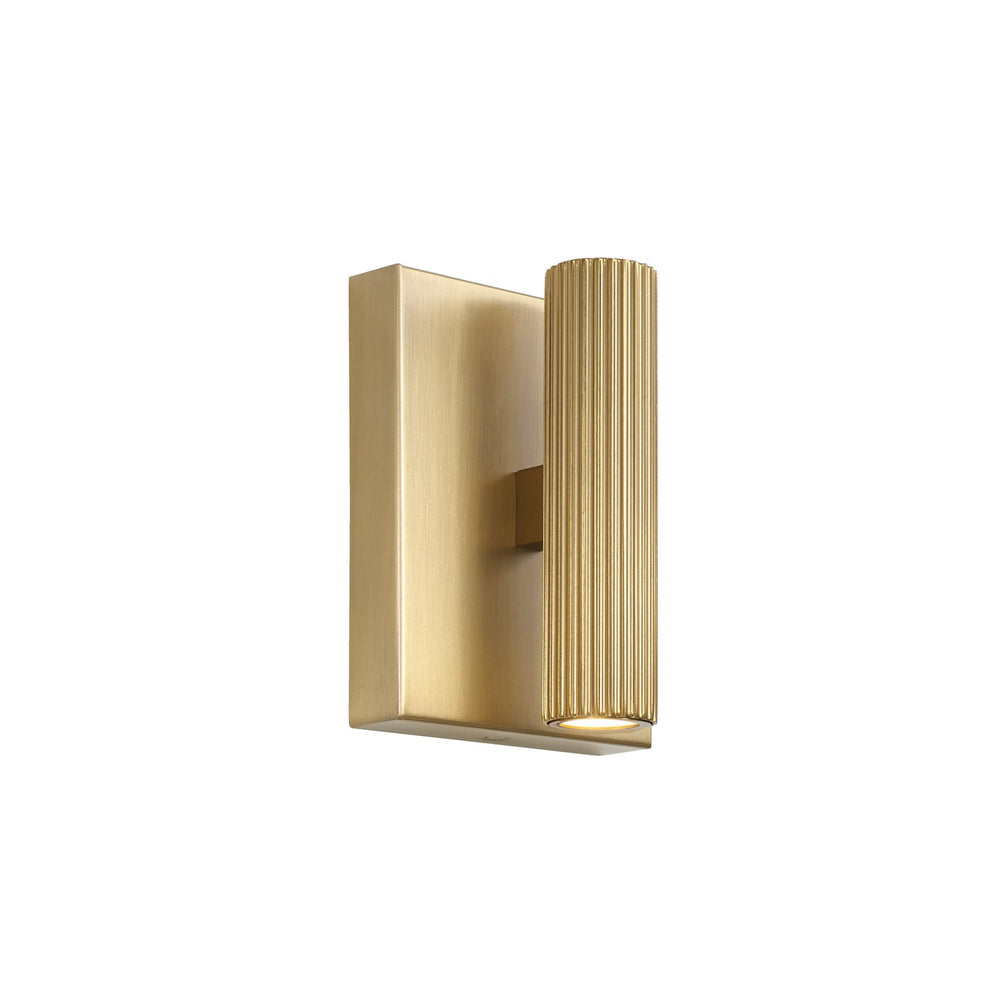 Capital Lighting - LED Wall Sconce - Ian - Aged Brass- Union Lighting Luminaires Decor