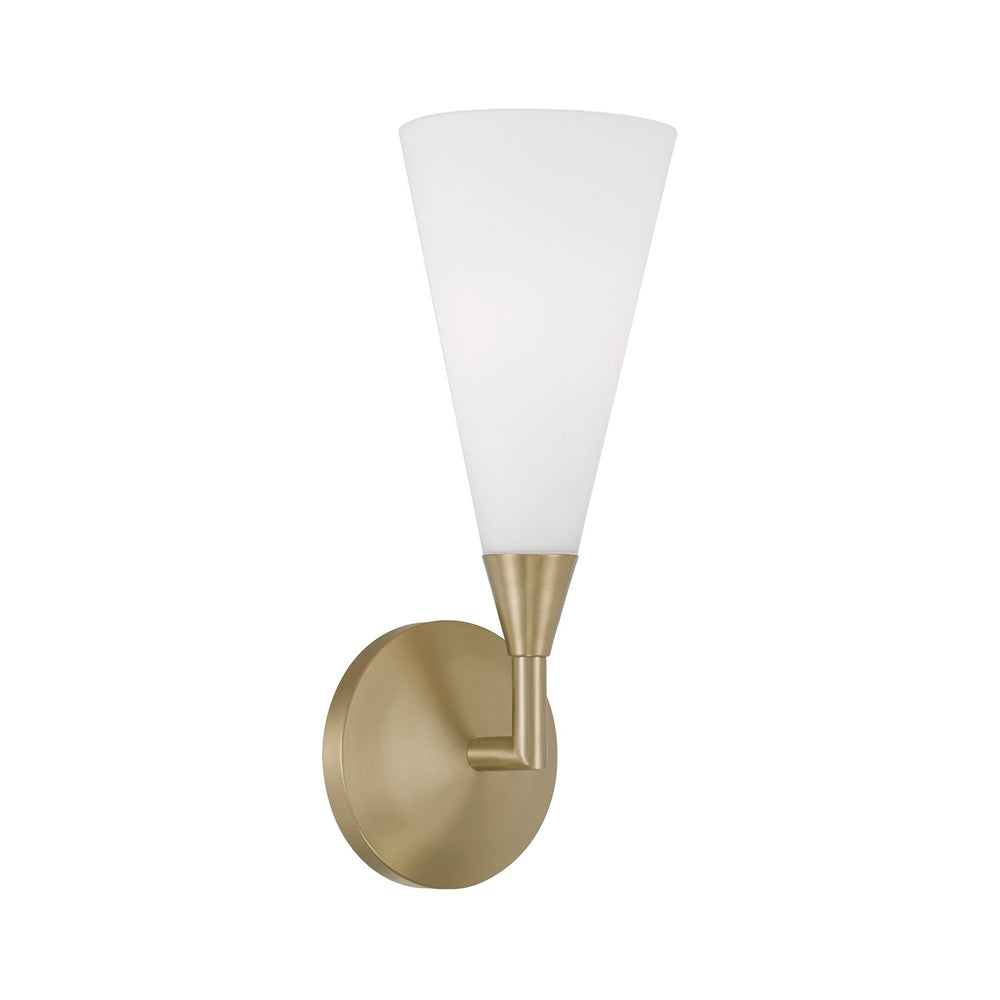 Capital Lighting - One Light Wall Sconce - Gatsby - Matte Brass- Union Lighting Luminaires Decor