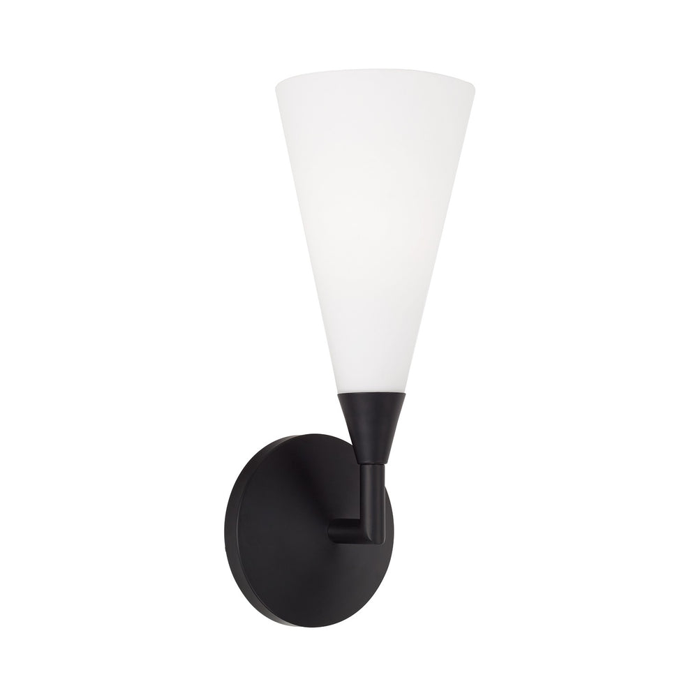Capital Lighting - One Light Wall Sconce - Gatsby - Matte Black- Union Lighting Luminaires Decor