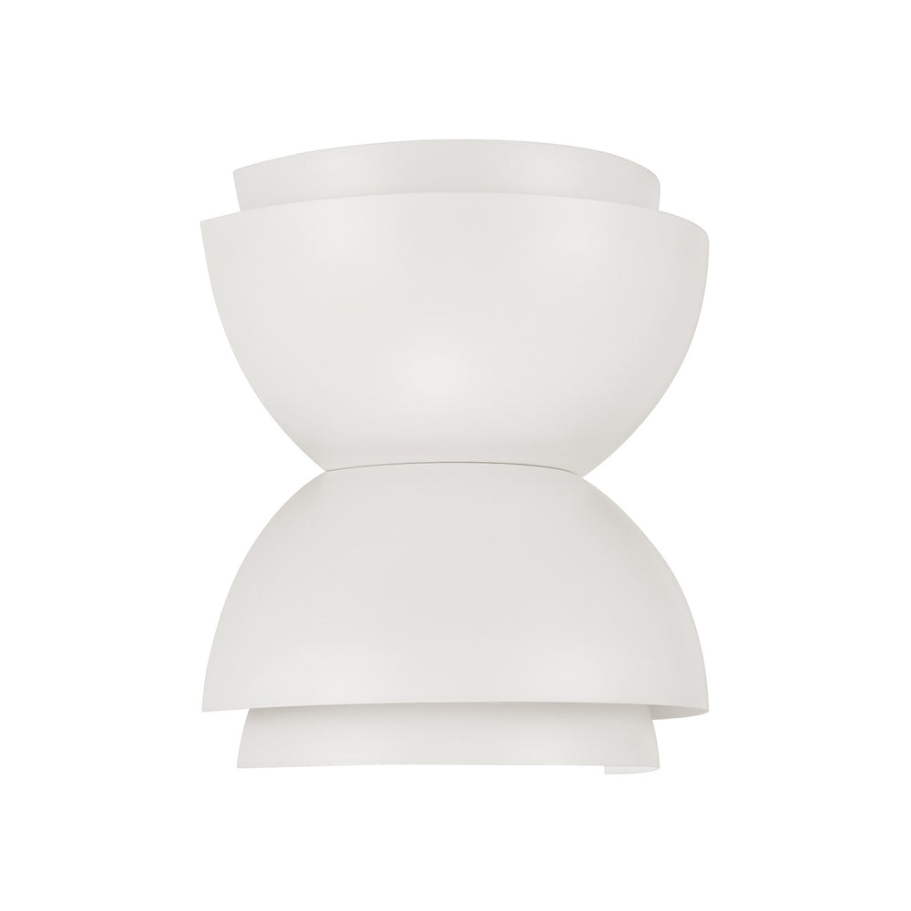Capital Lighting - Two Light Wall Sconce - Jensen - Matte White- Union Lighting Luminaires Decor