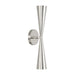 Capital Lighting - Two Light Wall Sconce - Levi - Polished Nickel- Union Lighting Luminaires Decor