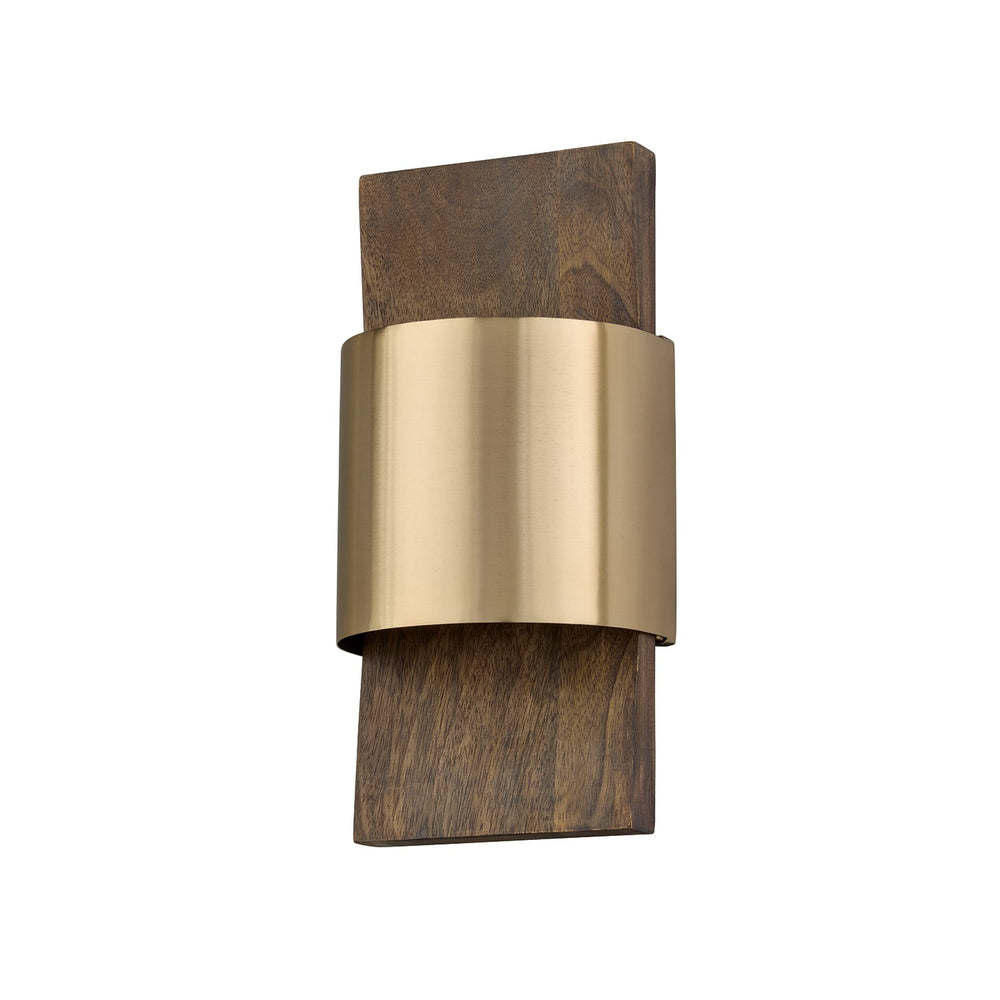 Capital Lighting - LED Wall Sconce - Sidney - Nordic Wood and Matte Brass- Union Lighting Luminaires Decor