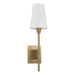 Capital Lighting - One Light Wall Sconce - Leland - Aged Brass- Union Lighting Luminaires Decor