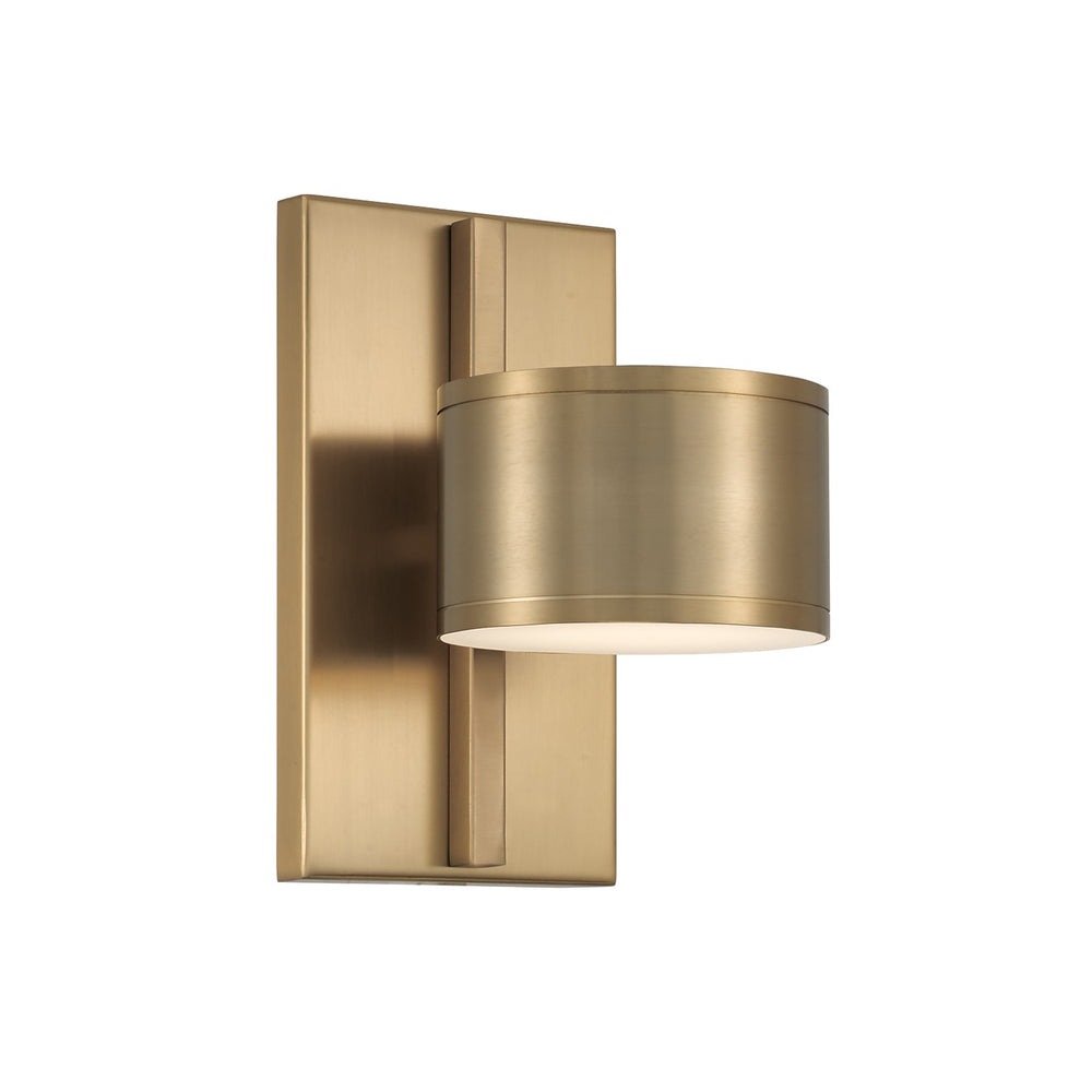 Capital Lighting - LED Wall Sconce - Henley - Aged Brass- Union Lighting Luminaires Decor