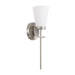 Capital Lighting - One Light Wall Sconce - Drake - Brushed Nickel- Union Lighting Luminaires Decor