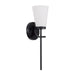 Capital Lighting - One Light Wall Sconce - Drake - Matte Black- Union Lighting Luminaires Decor