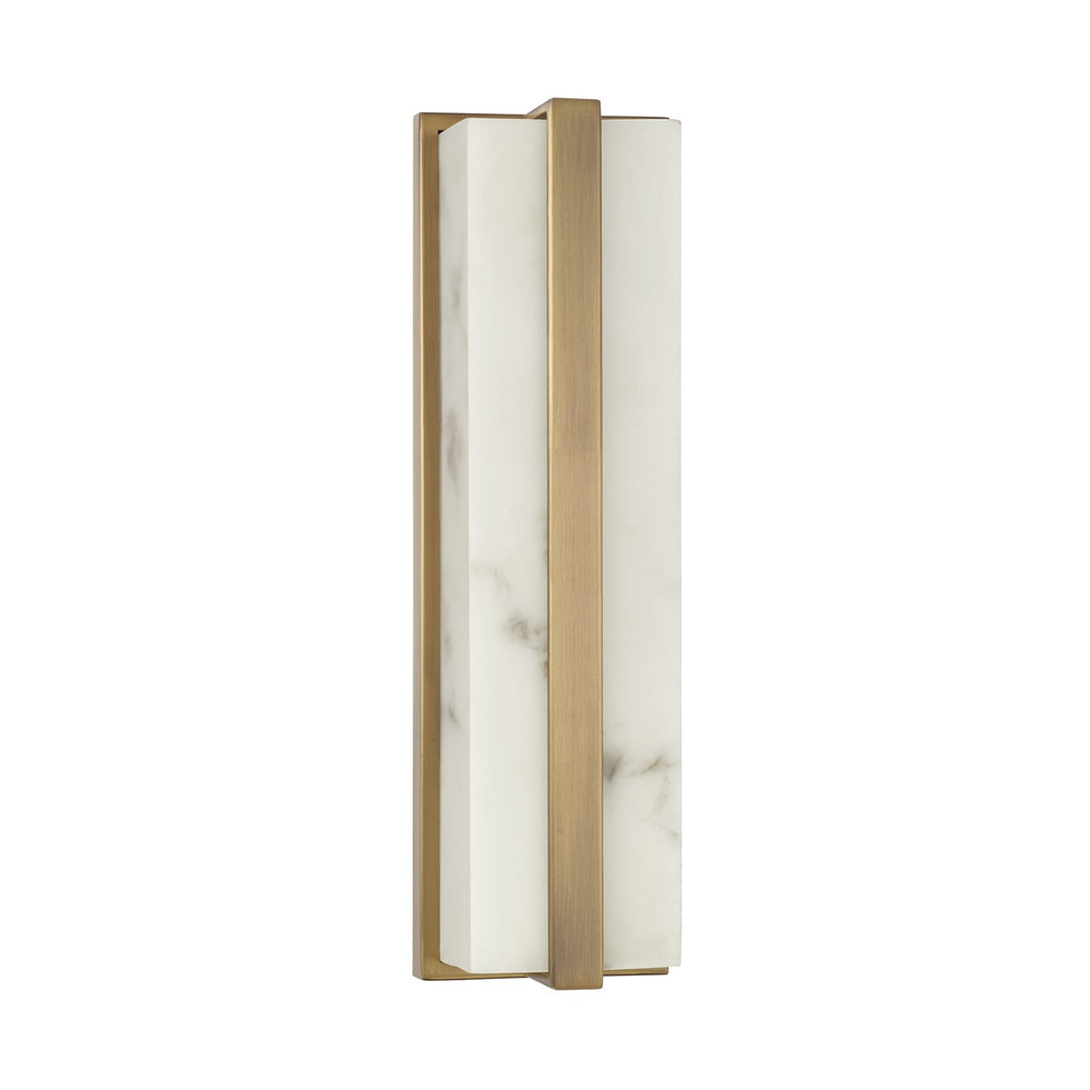 Capital Lighting - LED Wall Sconce - Noah - Aged Brass- Union Lighting Luminaires Decor