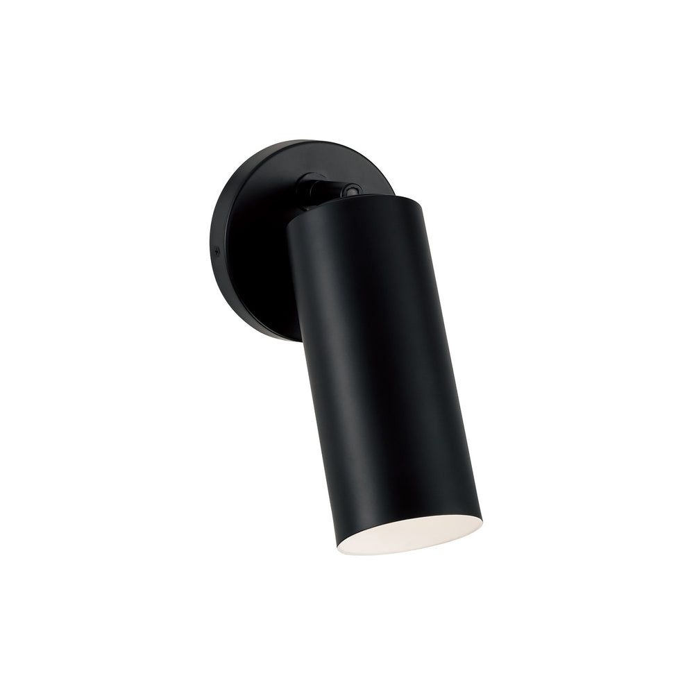 Capital Lighting - One Light Wall Sconce - Robbie - Matte Black- Union Lighting Luminaires Decor