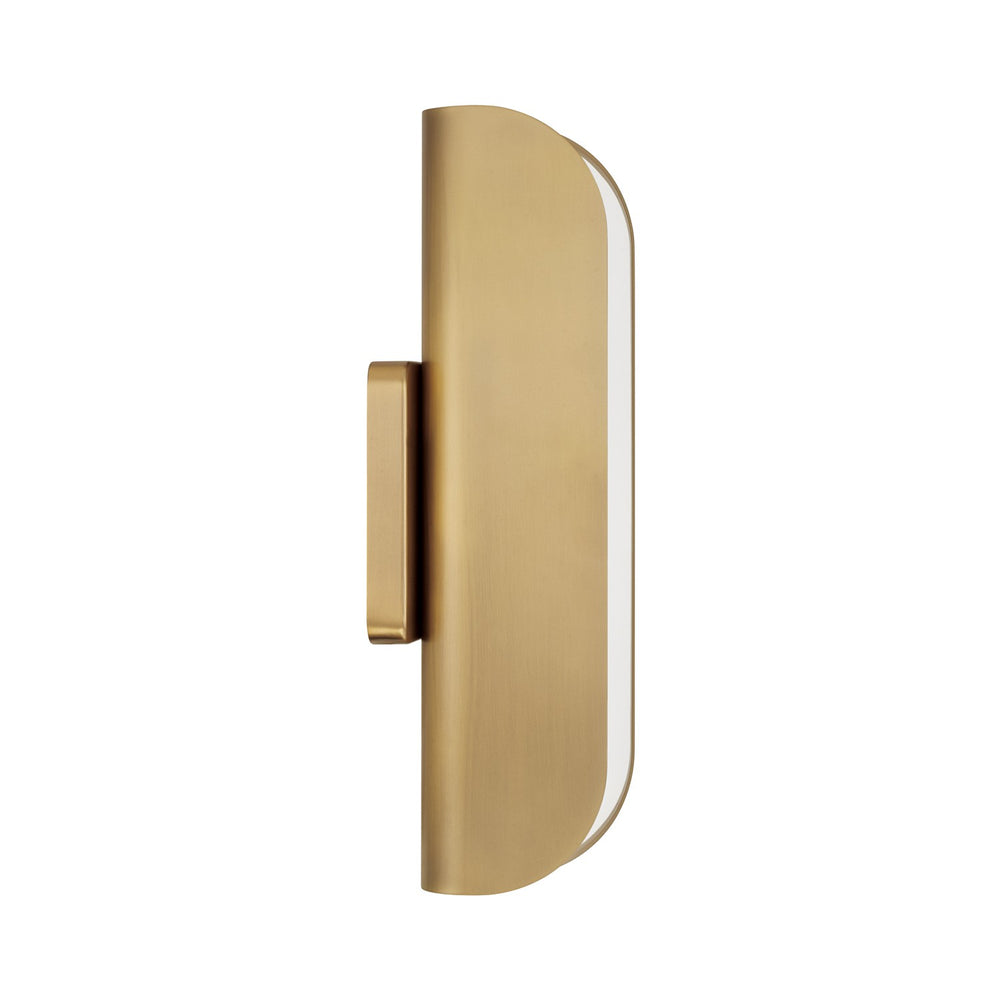 Capital Lighting - LED Wall Sconce - Marcell - Aged Brass- Union Lighting Luminaires Decor