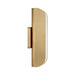 Capital Lighting - LED Wall Sconce - Marcell - Aged Brass- Union Lighting Luminaires Decor