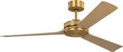 Visual Comfort Fan Canada - 56" Ceiling Fan - Elara - Burnished Brass- Union Lighting Luminaires Decor