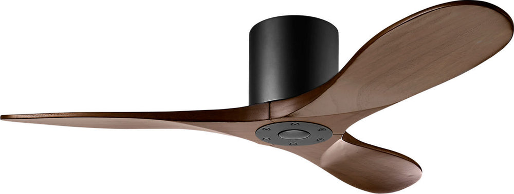 Visual Comfort Fan Canada - 44" Ceiling Fan - Maverick - Midnight Black- Union Lighting Luminaires Decor