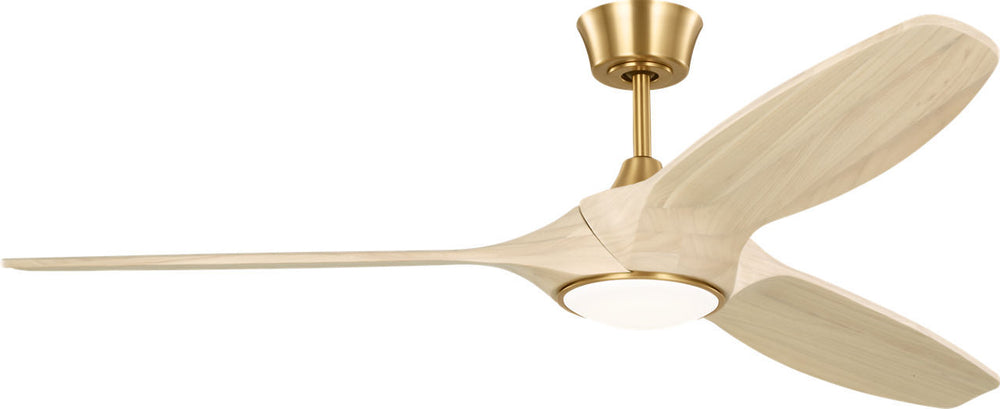 Visual Comfort Fan Canada - 60" Ceiling Fan - Selen - Burnished Brass- Union Lighting Luminaires Decor