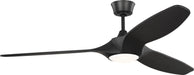Visual Comfort Fan Canada - 60" Ceiling Fan - Selen - Midnight Black- Union Lighting Luminaires Decor