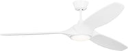 Visual Comfort Fan Canada - 60" Ceiling Fan - Selen - Matte White- Union Lighting Luminaires Decor